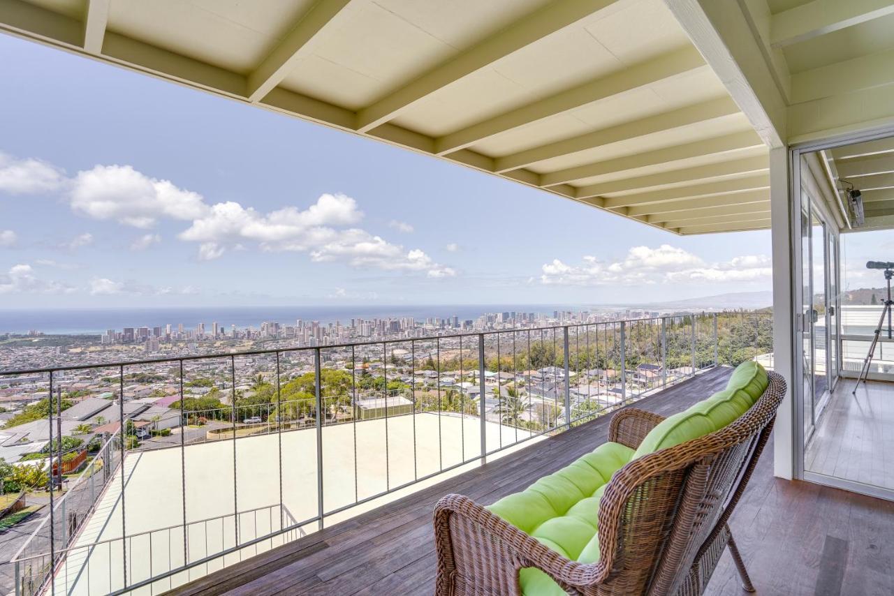 Breezy Honolulu Home Rental Ocean And Skyline Views Exterior foto